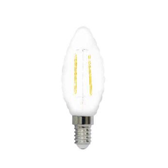 LED Fil. C35 Twist 2,5W-250lm-E14/827