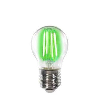 Deco LED Filament P45 4W-E27/Grün