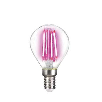 Deco LED Filament P45 4W-E14/Pink