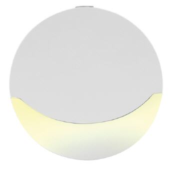 LED Moonlight Sensor rund 0,45W EU-Stecker