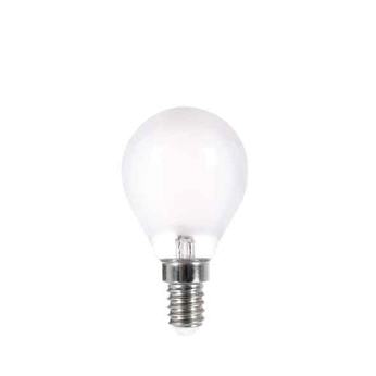 LED DIM. Fil. matt P45 4,8W-470lm-E14/827