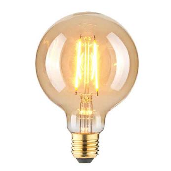 LED Filament G125 4,5W-400lm-E27/818